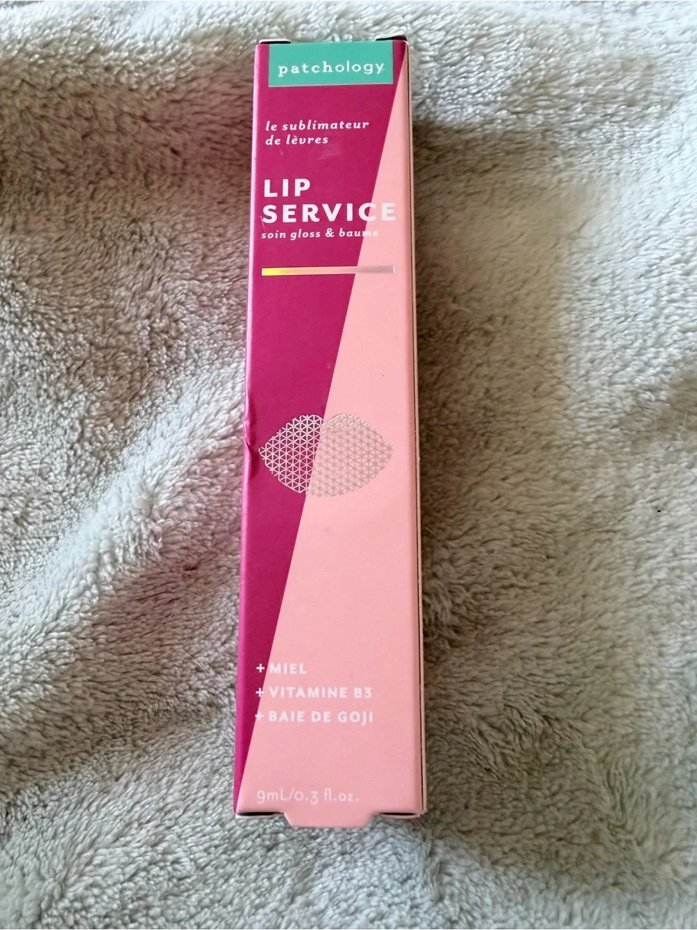 NIB Patchology Lip Service Gloss-to-Balm Treatment - 0.3 fl oz